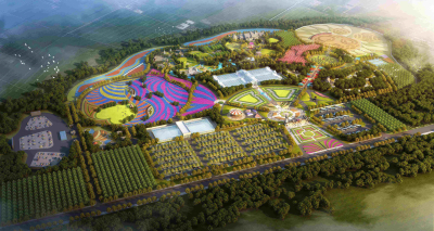 02 保定秀兰花田乐世界主题乐园 Baoding Showland Flower Field Theme Park