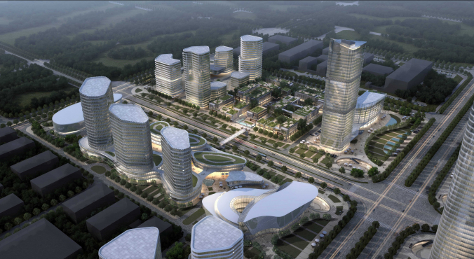 04 西安新中心城市规划 Xian City Center Conceptual Planning