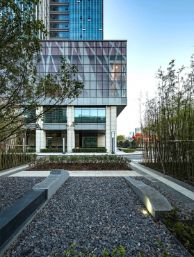 05 中国人寿陕西省分公司办公楼景观设计 Xian China Life Office Building Landscape