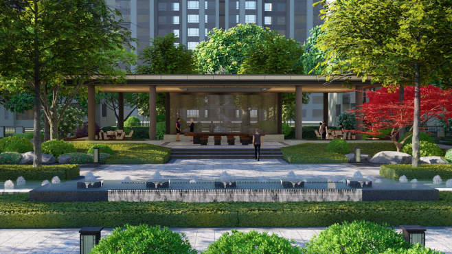 10 包头住宅项目景观 Baotou Residential Project Landscape