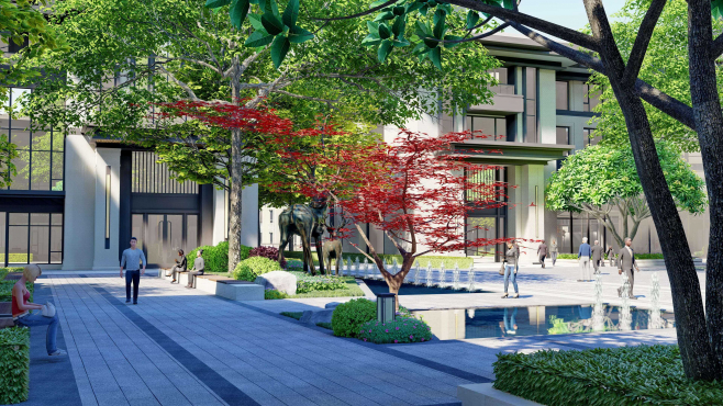 12 包头住宅项目景观 Baotou Residential Project Landscape